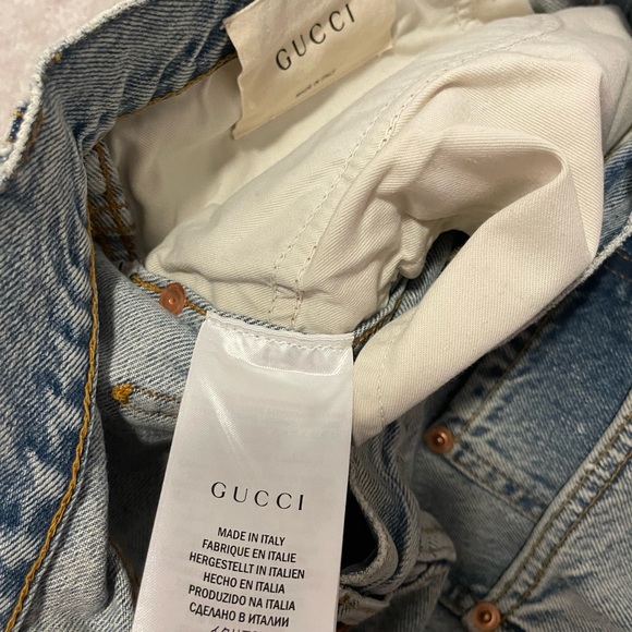 AUTHENTIC MENS GUCCI JEANS - Picture 5 of 7
